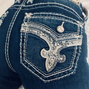 Authentic Rock Revival Emilia Easy Skinny curvy Jeans